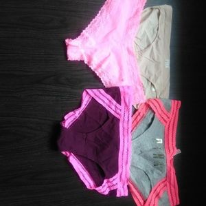Pink underwear never used nwt